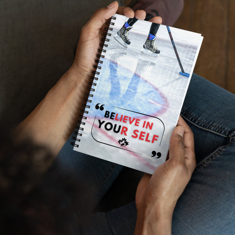 Believe in Yourself - Spiral notebook