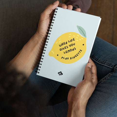 Lemons - Spiral notebook