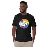 Ringette Canada Pride Logo - Short-Sleeve Unisex T-Shirt
