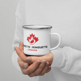Ringette Canada - Red Logo Enamel Mug