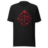 Ringette Canada - Canadiana (red design) - Unisex t-shirt