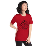 Ringette Canada - Canadiana (black design) - Unisex t-shirt