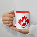 Ringette Canada - Large Logo Mug with Color Inside