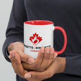 Ringette Canada Logo Mug with Color Inside